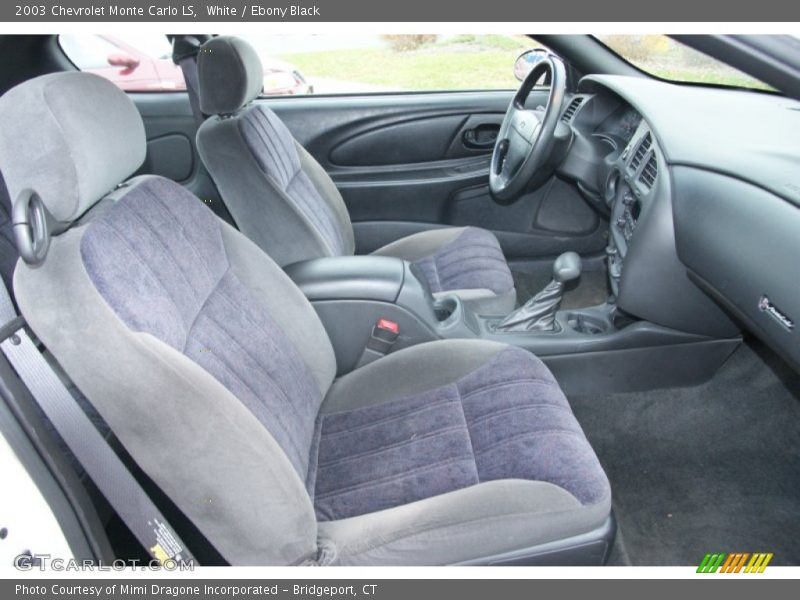 White / Ebony Black 2003 Chevrolet Monte Carlo LS