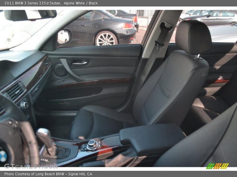 Alpine White / Black 2011 BMW 3 Series 335d Sedan