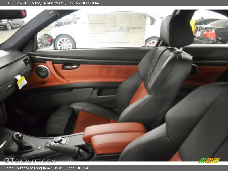  2012 M3 Coupe Fox Red/Black/Black Interior