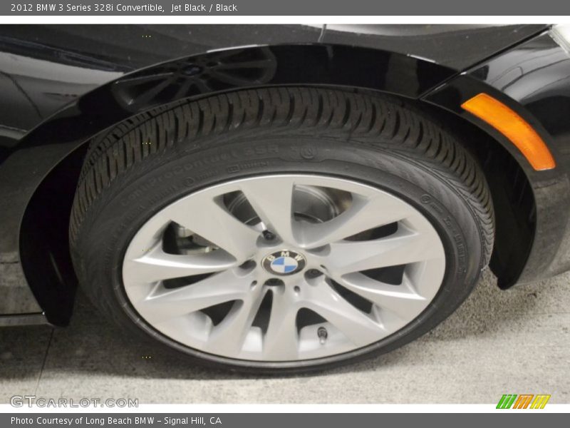 Jet Black / Black 2012 BMW 3 Series 328i Convertible