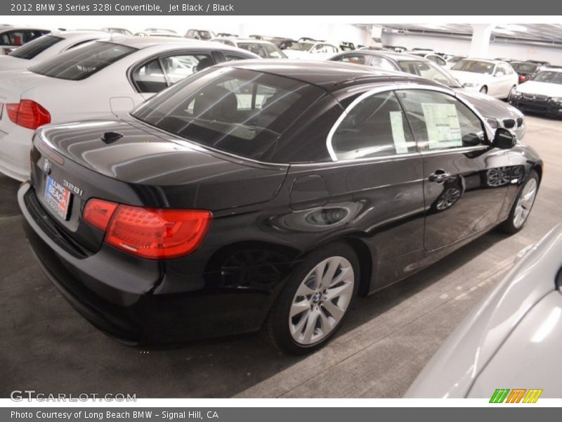 Jet Black / Black 2012 BMW 3 Series 328i Convertible