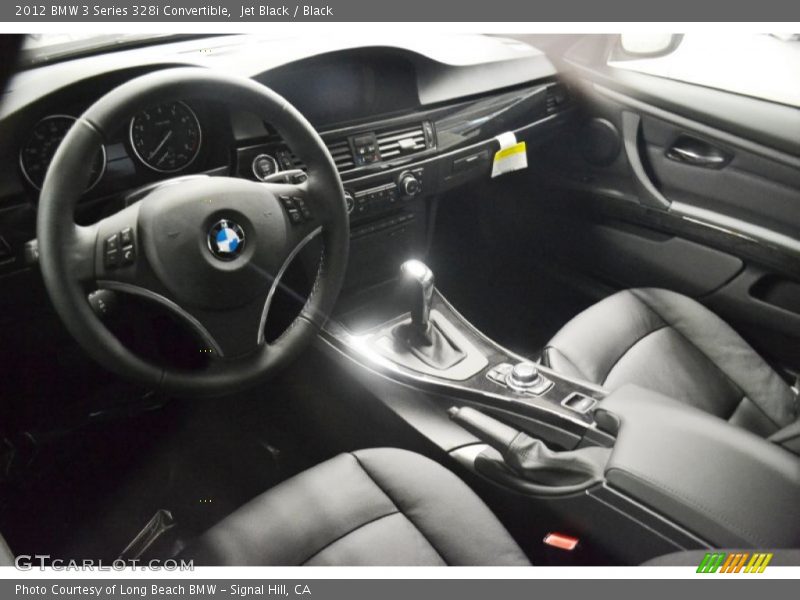 Jet Black / Black 2012 BMW 3 Series 328i Convertible