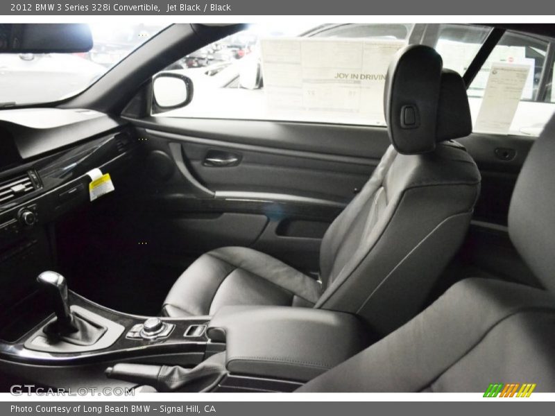 Jet Black / Black 2012 BMW 3 Series 328i Convertible