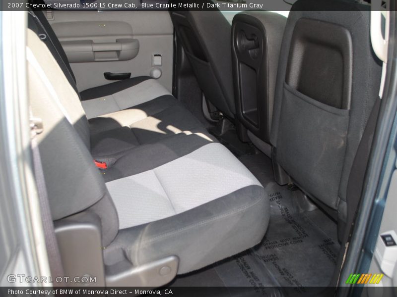 Blue Granite Metallic / Dark Titanium Gray 2007 Chevrolet Silverado 1500 LS Crew Cab
