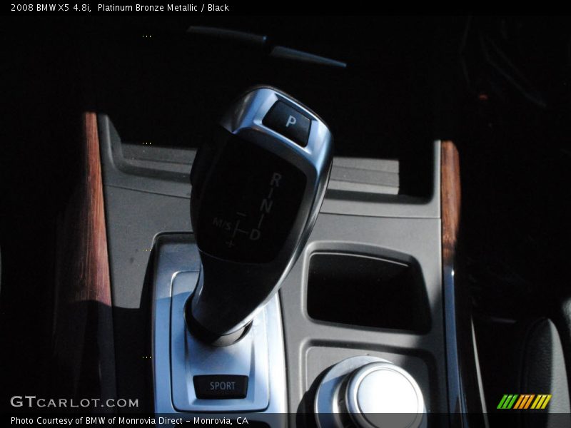 Platinum Bronze Metallic / Black 2008 BMW X5 4.8i