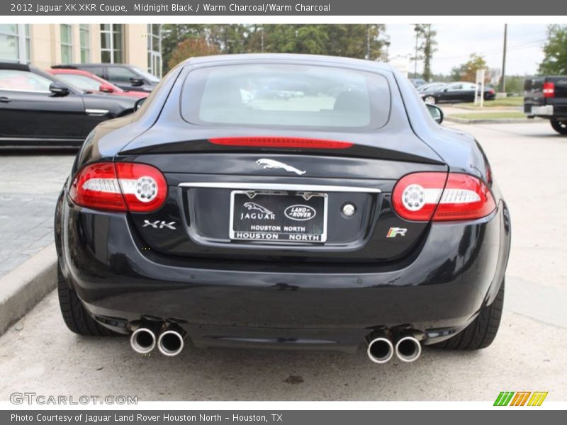 Midnight Black / Warm Charcoal/Warm Charcoal 2012 Jaguar XK XKR Coupe