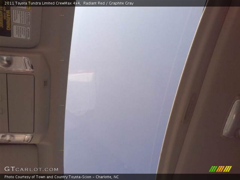 Radiant Red / Graphite Gray 2011 Toyota Tundra Limited CrewMax 4x4