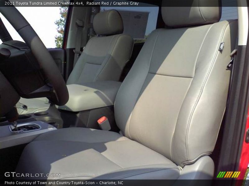 Radiant Red / Graphite Gray 2011 Toyota Tundra Limited CrewMax 4x4