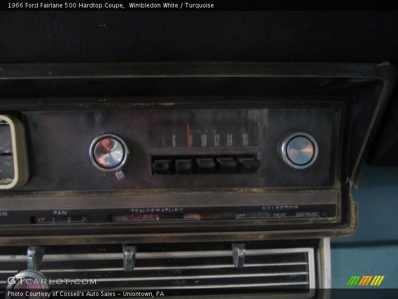 Audio System of 1966 Fairlane 500 Hardtop Coupe