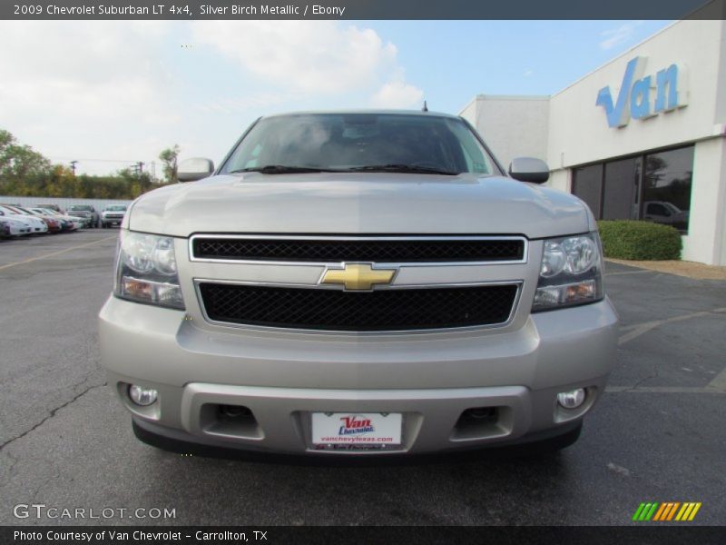 Silver Birch Metallic / Ebony 2009 Chevrolet Suburban LT 4x4