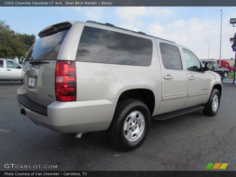 Silver Birch Metallic / Ebony 2009 Chevrolet Suburban LT 4x4