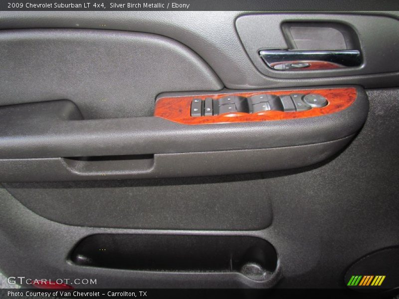 Silver Birch Metallic / Ebony 2009 Chevrolet Suburban LT 4x4