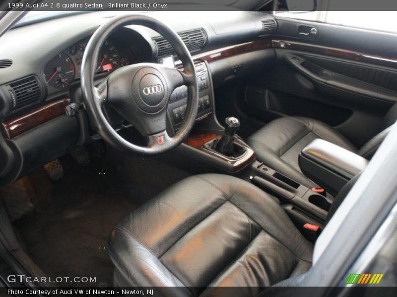 Onyx Interior - 1999 A4 2.8 quattro Sedan 