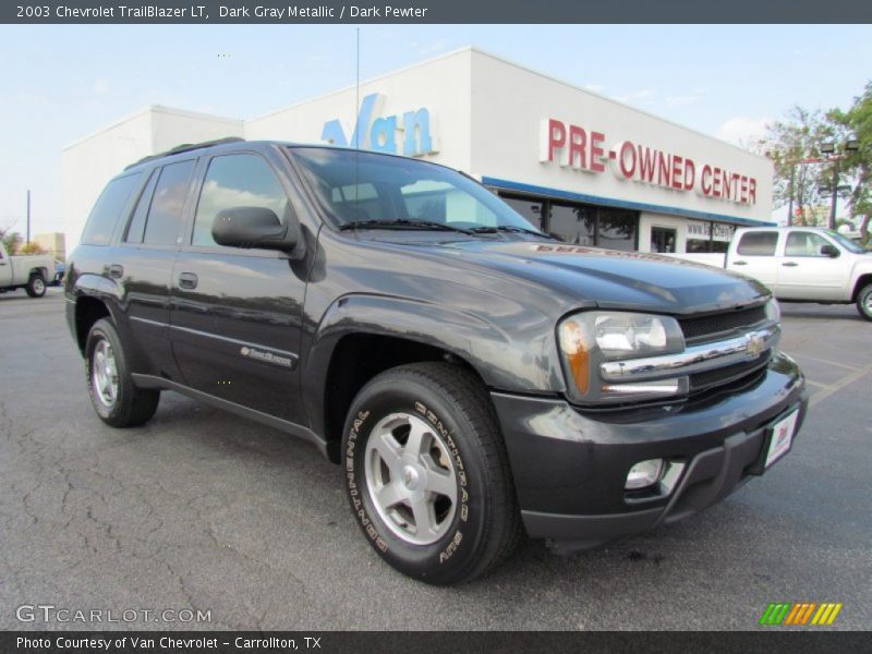 Dark Gray Metallic / Dark Pewter 2003 Chevrolet TrailBlazer LT