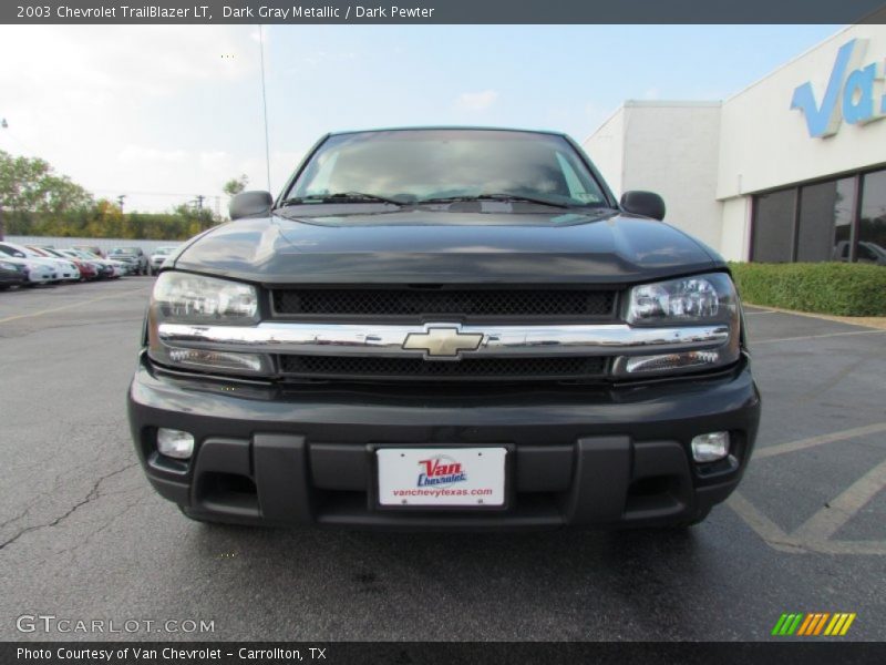 Dark Gray Metallic / Dark Pewter 2003 Chevrolet TrailBlazer LT