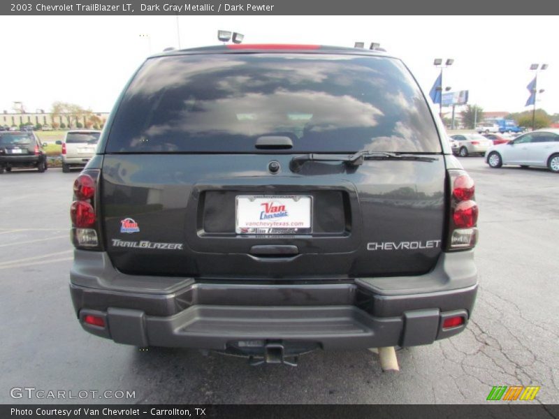 Dark Gray Metallic / Dark Pewter 2003 Chevrolet TrailBlazer LT