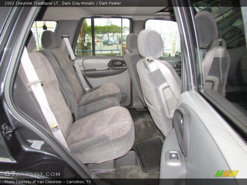 Dark Gray Metallic / Dark Pewter 2003 Chevrolet TrailBlazer LT