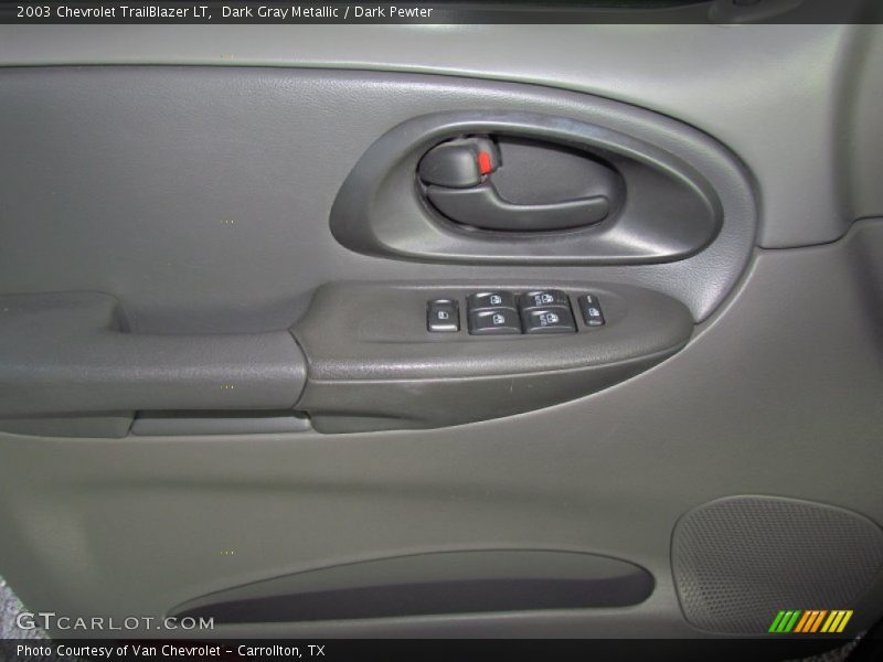 Dark Gray Metallic / Dark Pewter 2003 Chevrolet TrailBlazer LT