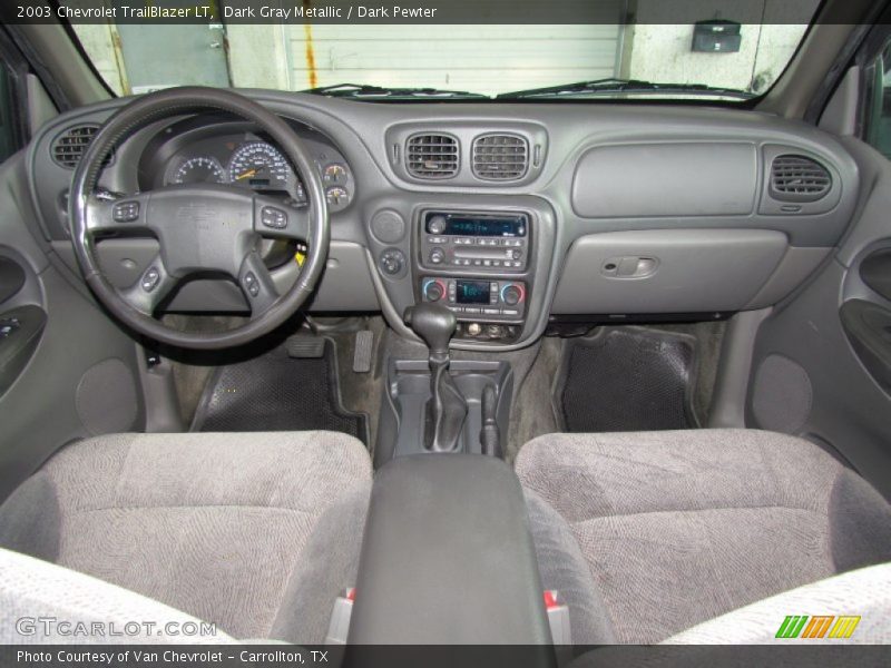 Dark Gray Metallic / Dark Pewter 2003 Chevrolet TrailBlazer LT