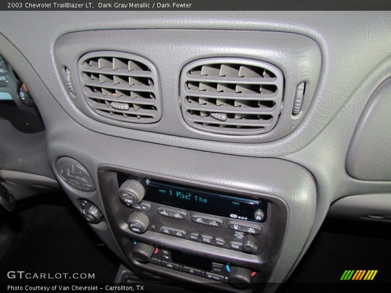 Dark Gray Metallic / Dark Pewter 2003 Chevrolet TrailBlazer LT