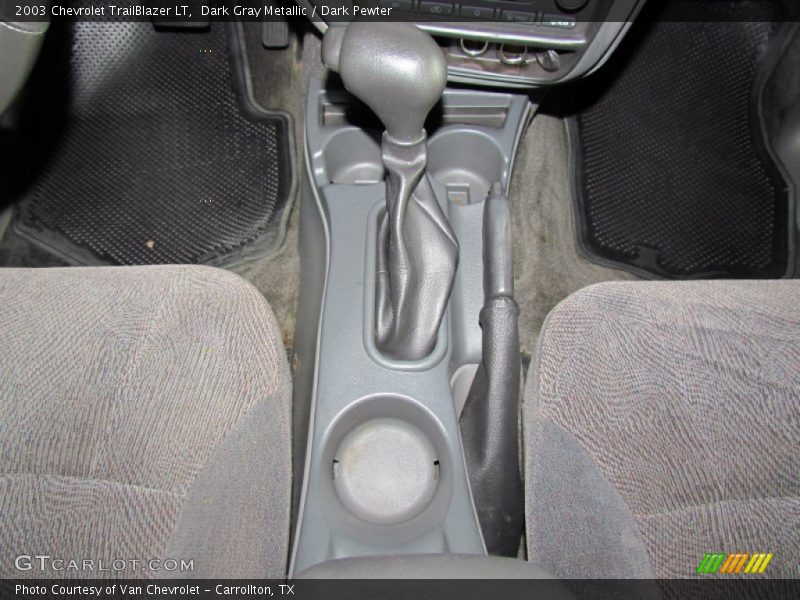 Dark Gray Metallic / Dark Pewter 2003 Chevrolet TrailBlazer LT