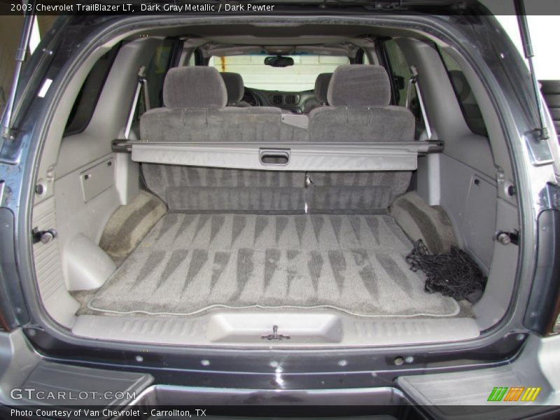 Dark Gray Metallic / Dark Pewter 2003 Chevrolet TrailBlazer LT