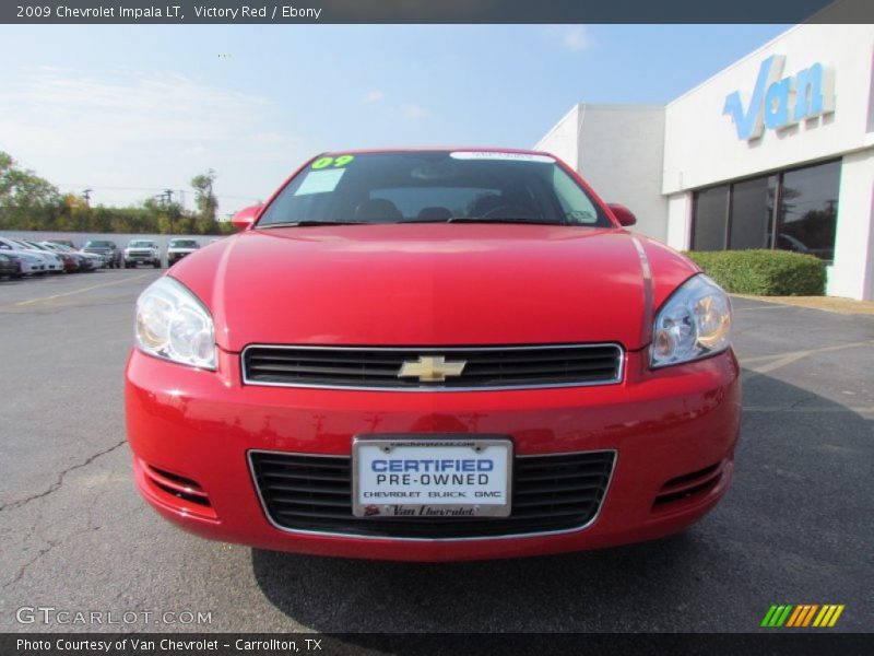 Victory Red / Ebony 2009 Chevrolet Impala LT