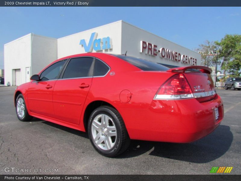 Victory Red / Ebony 2009 Chevrolet Impala LT