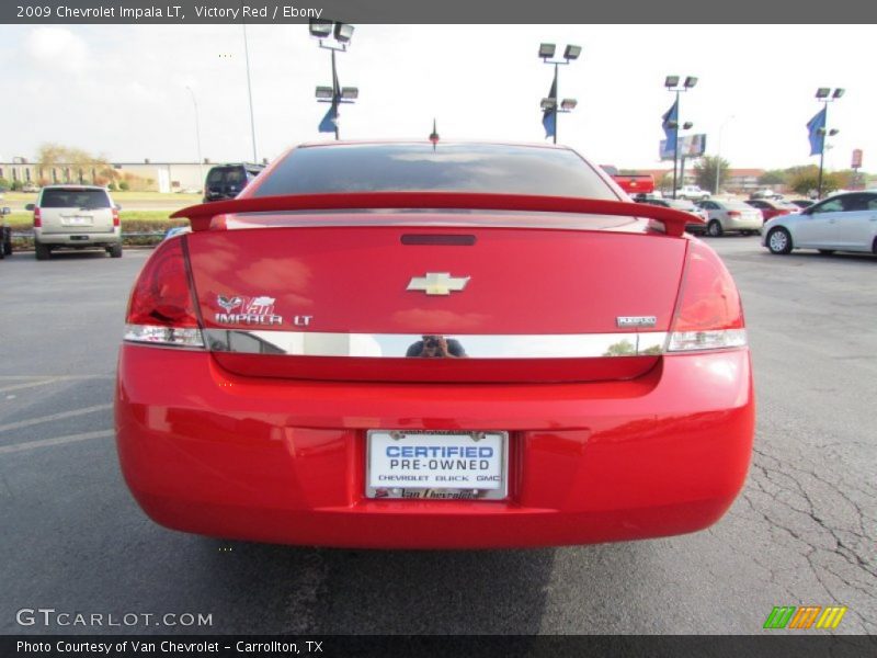 Victory Red / Ebony 2009 Chevrolet Impala LT