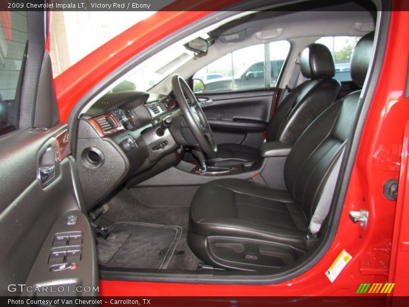 Victory Red / Ebony 2009 Chevrolet Impala LT