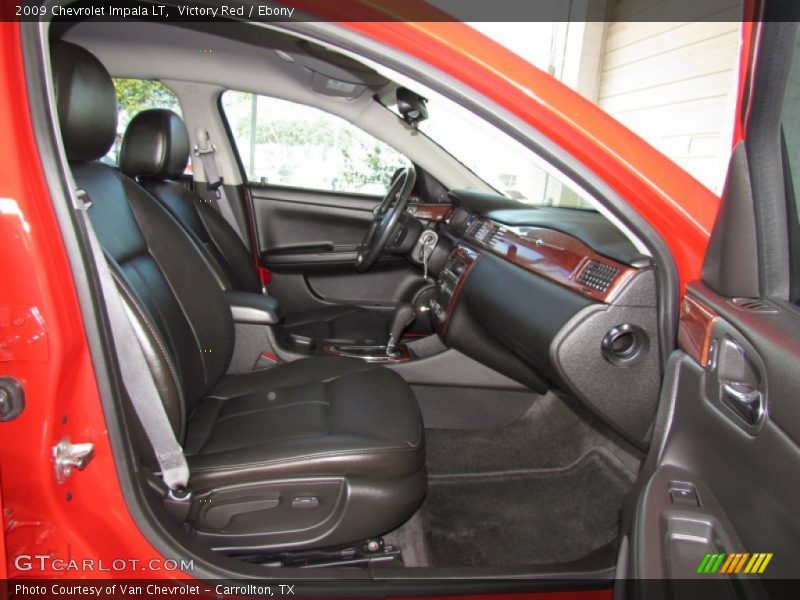 Victory Red / Ebony 2009 Chevrolet Impala LT