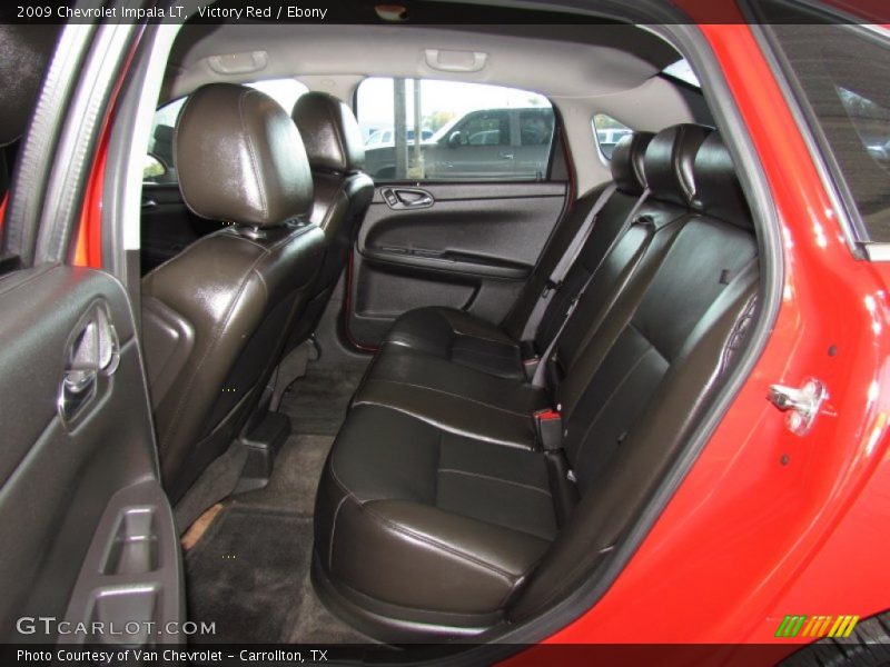 Victory Red / Ebony 2009 Chevrolet Impala LT