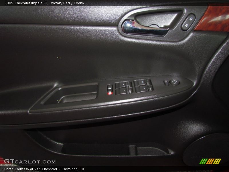Victory Red / Ebony 2009 Chevrolet Impala LT