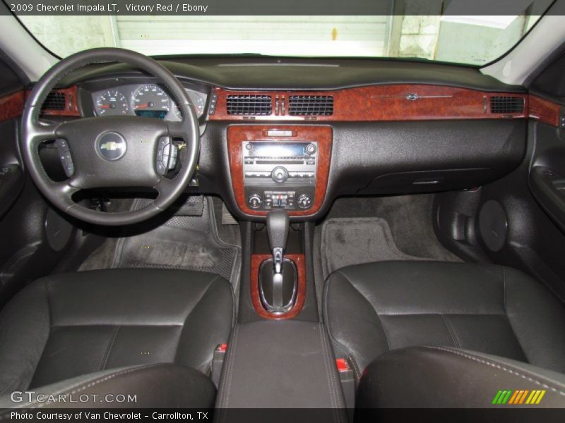 Victory Red / Ebony 2009 Chevrolet Impala LT