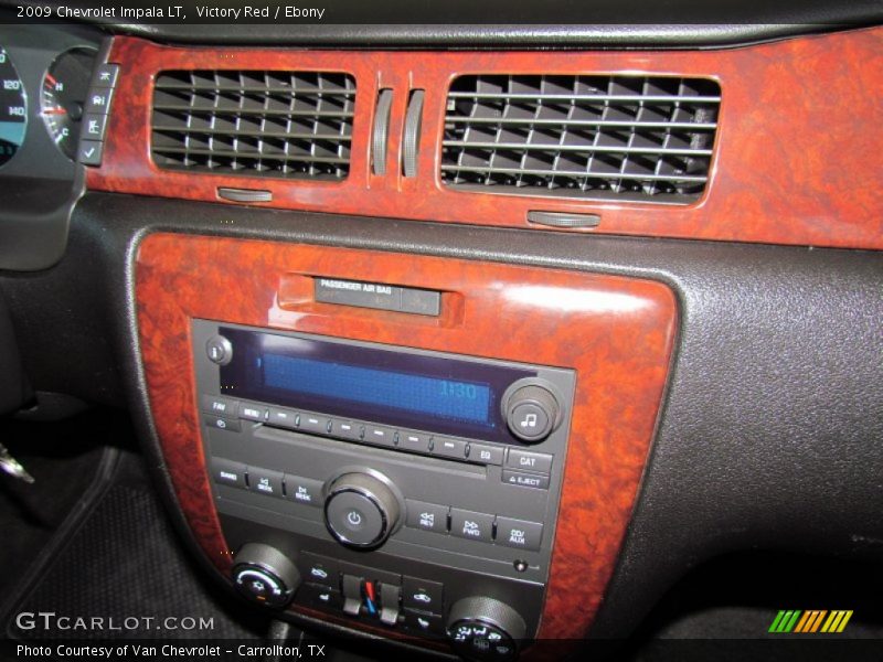 Victory Red / Ebony 2009 Chevrolet Impala LT