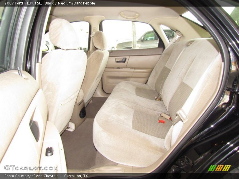 Black / Medium/Dark Pebble 2007 Ford Taurus SE