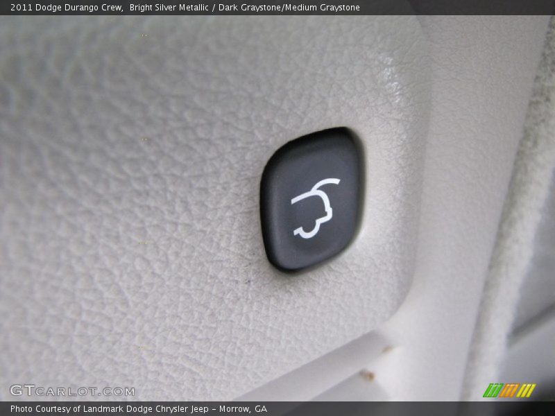 Bright Silver Metallic / Dark Graystone/Medium Graystone 2011 Dodge Durango Crew
