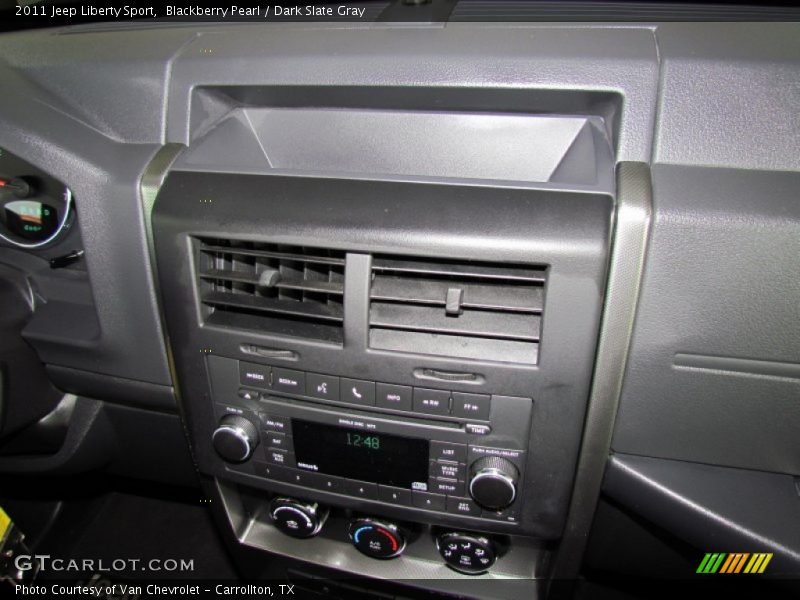 Blackberry Pearl / Dark Slate Gray 2011 Jeep Liberty Sport