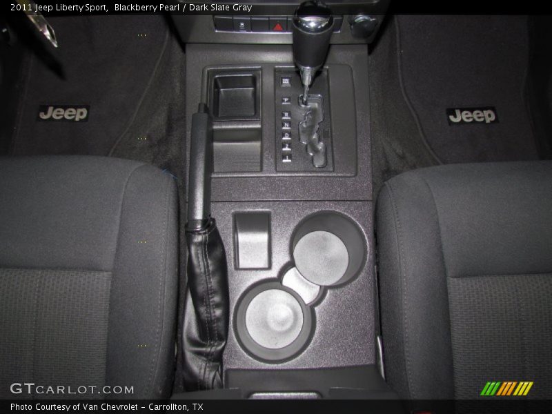 Blackberry Pearl / Dark Slate Gray 2011 Jeep Liberty Sport