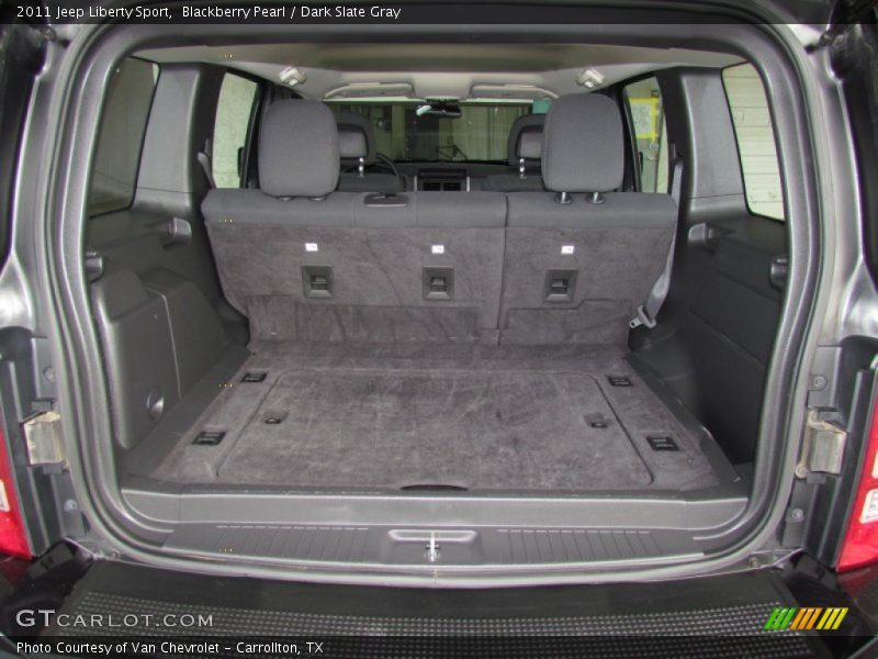 Blackberry Pearl / Dark Slate Gray 2011 Jeep Liberty Sport