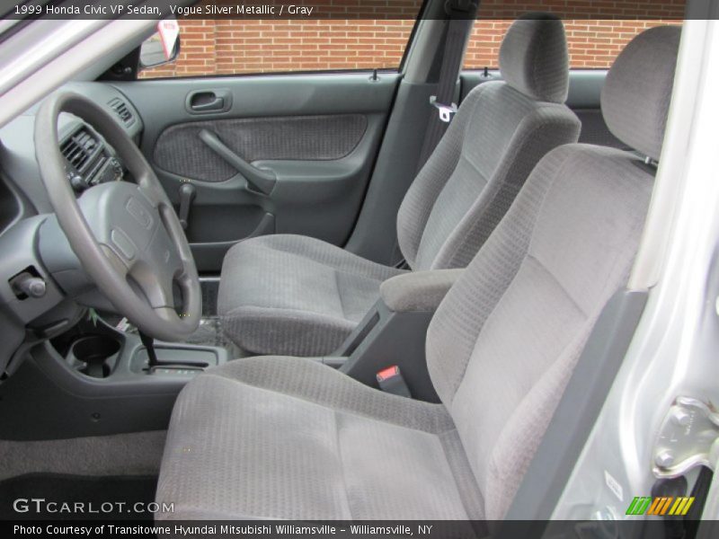 Vogue Silver Metallic / Gray 1999 Honda Civic VP Sedan