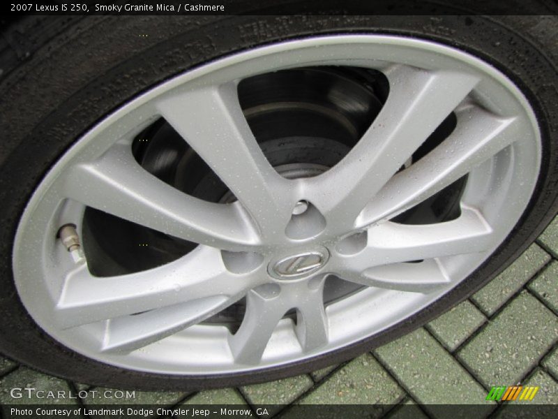 Smoky Granite Mica / Cashmere 2007 Lexus IS 250
