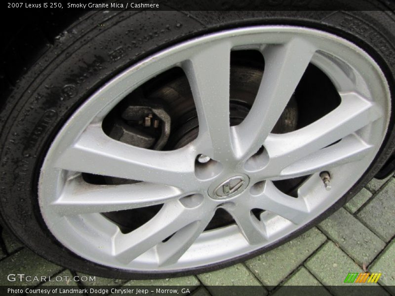Smoky Granite Mica / Cashmere 2007 Lexus IS 250