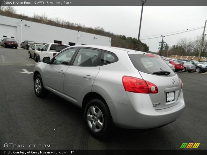 Silver Ice / Black 2009 Nissan Rogue S AWD