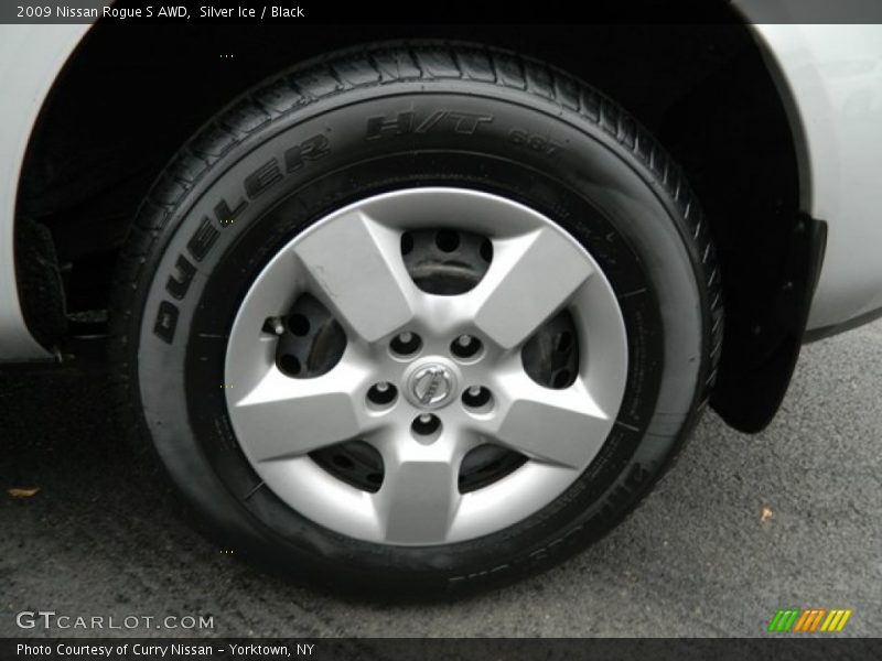 Silver Ice / Black 2009 Nissan Rogue S AWD