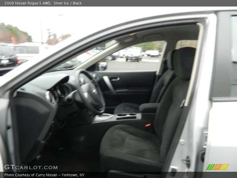 Silver Ice / Black 2009 Nissan Rogue S AWD