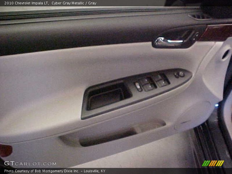 Cyber Gray Metallic / Gray 2010 Chevrolet Impala LT