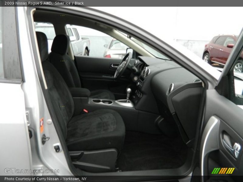 Silver Ice / Black 2009 Nissan Rogue S AWD