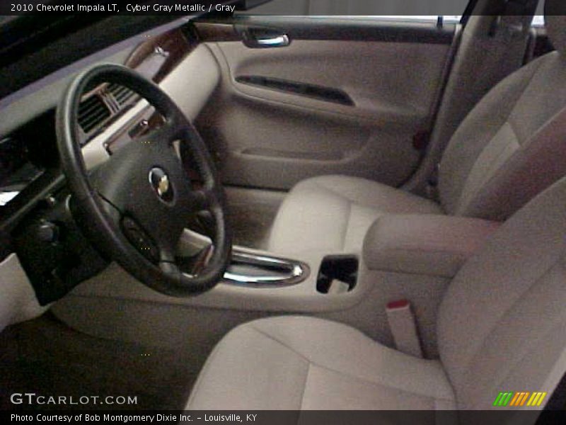 Cyber Gray Metallic / Gray 2010 Chevrolet Impala LT