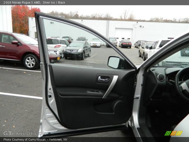Silver Ice / Black 2009 Nissan Rogue S AWD